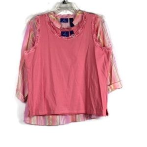 JH Collectibles 2Pc Dress Shirt Blazer Tank Set